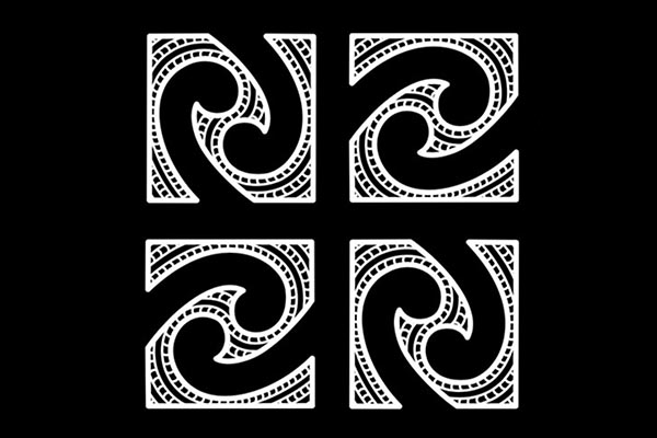 Ngā Hau e Whā - NZ logo